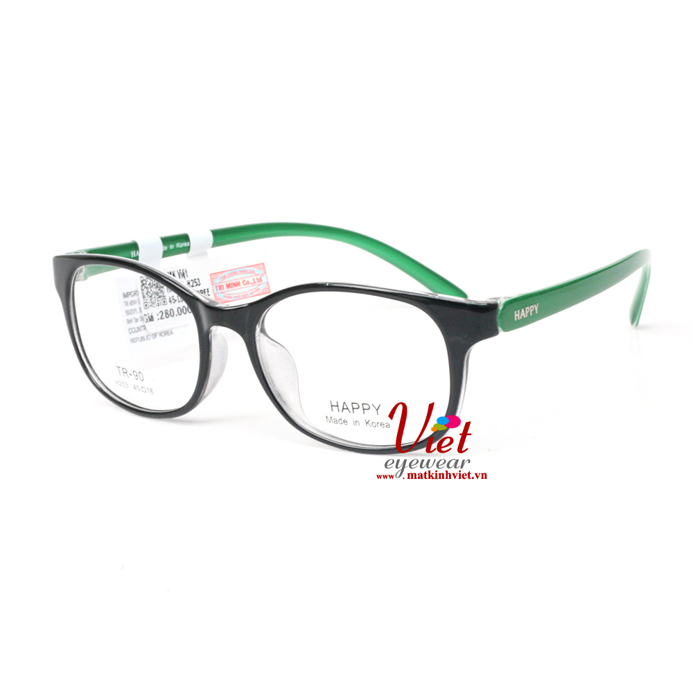 Gọng kính Happy H253 BKGREEN